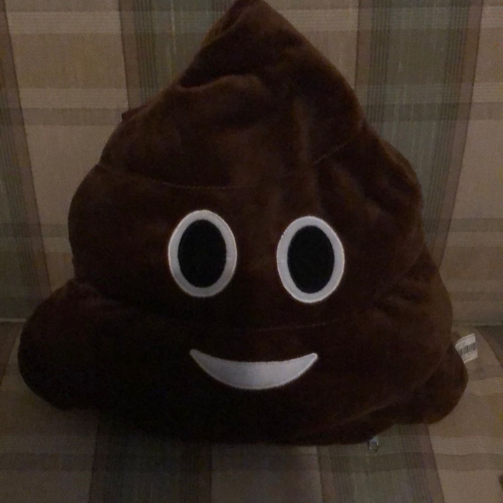 Poop Emoji IPad Pillow